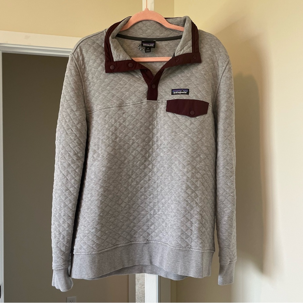 Quilted Patagonia pullover